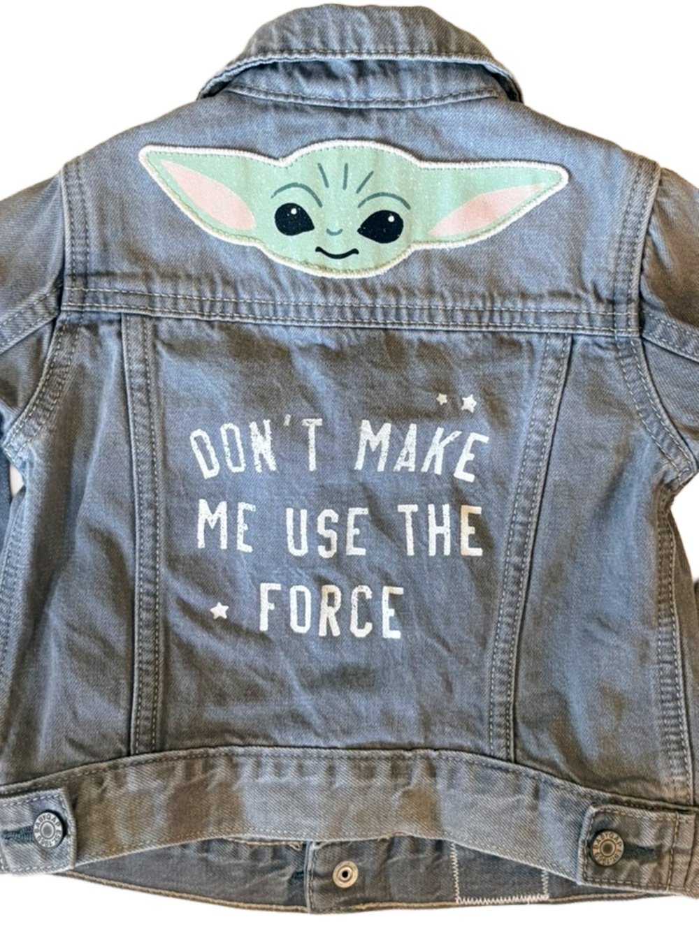 Baby Gap Star Wars Grogu Denim Jacket 18-24 Months